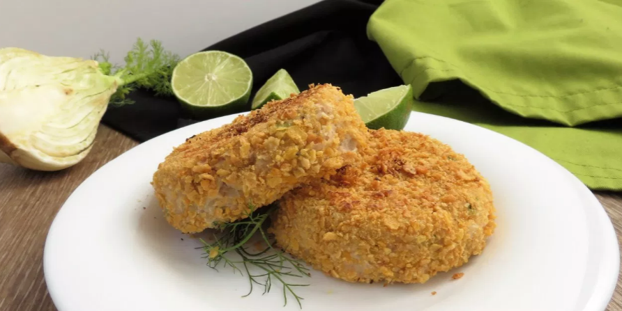 Fennel fish cakes